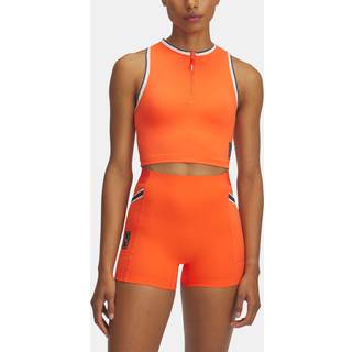 Under Armour Run 96 Women's Tank Fire / White Quartz / Anthracite XL