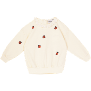 Mini Rodini Ladybugs Sweatshirt Yellow 128/134 cm  Gul  128/134 cm  unisex