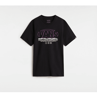 Vans - Kids Major Type T-Shirt (8-14 Years), Black, Size: S - Black - S