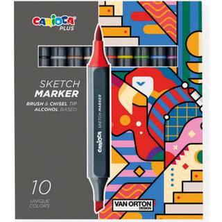 Carioca PLUS Sketch-tusser 10-pak