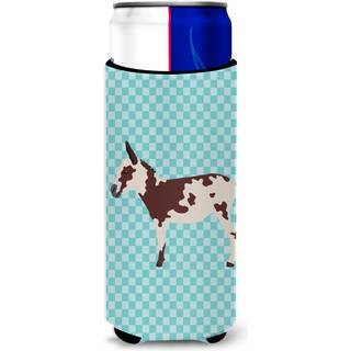 """"Caroline's Treasures Amerikansk plettet ?sel bl? tern dekorativ d?se kramme Slim Multicolor""""