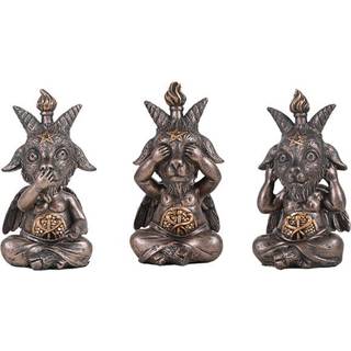 Baphomet Figuren - See, Speak, Hear No Evil