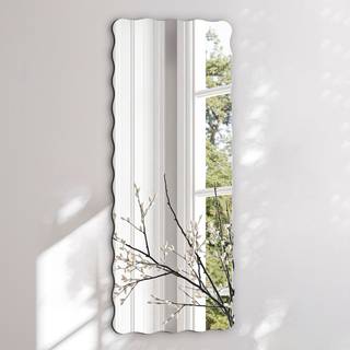 Aflangt Spejl - Twiggy Med Træramme - 60 x 80 Cm - Incado