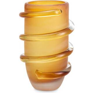 Eliano vase amber S
