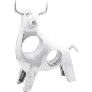 Tyrskulptur Sølv 22 x 9.5 x 34 cm Aluminium