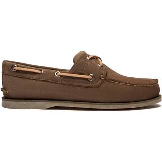Sejlersko Timberland Classic Boat 2 Eye Olive Nubuck, herre, EU 45 (29 cm / US 11 / UK 10.5)