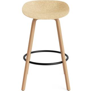 Normann Copenhagen Mat Barstol 75 cm Bøg/Sort/Hemp