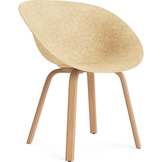 Normann Copenhagen Mat Spisebordsstol Med Armlæn Hemp