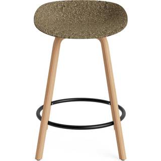 Normann Copenhagen Mat Barstol 65 cm Bøg/Sort/Seaweed