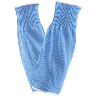 Ansell Versatouch 72-290 Skærefast CUT 5 snitbestandig blå ærme strikket af Dyneema, længde 500 mm med elastik begge ender