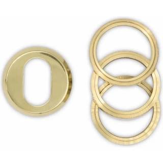 Jasa universal cylinderring udvendig 6-21mm pvd messing