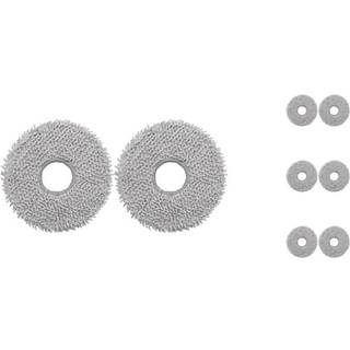 6 stk. Moppeklud til Ecovacs Deebot X5 Omni / X5 Pro Omni - Udskiftelig