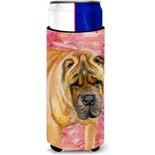 """"Caroline's Treasures Shar Pei Love Dekorative Can Hugger Slim Multicolor""""