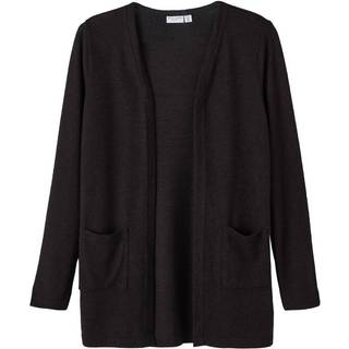 Lang Pasform Strikket Cardigan