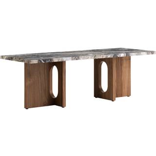 Audo Androgyne Spisebord 120x45 Valnød/Grey Galaxy