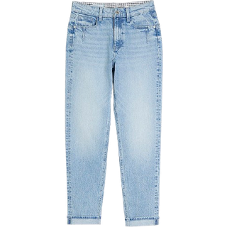 River Island River Island Blue Light Mom Fit Sculpt Jeans