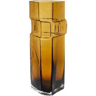 Ferm Living x Utzon Can Lis Muro Vase H38 Recycled Amber