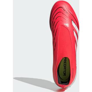 Predator League Laceless Turf støvler - Lucid Red / Cloud White / Core Black - 40 2/3