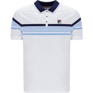 Fila Vintage Francis Polo T Shirt White