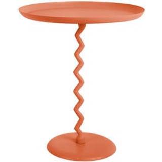 Leitmotiv Zig Zag loungebord 44x52cm orange