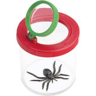 Insektglas med dobbelt forstørrelsesglas