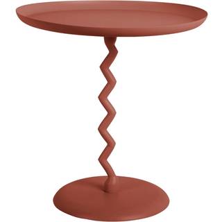 Leitmotiv Zig Zag loungebord 40x42cm rød