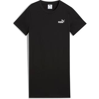 Women&#39;s Puma Essentials Small No. 1 Logo Short Sleeve Dress Youth, Black, Size 7-8Y, Shop - Black - 7-8Y