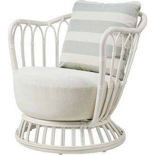 Gubi Grace Udendørs Lænestol Alabaster White/Leslie