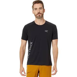 Arc'teryx Norvan Downword Logo S/S Løbeshirt Herrer størrelse S farve sort