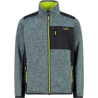 CMP Kid's Jacquard Knitted Jacket Fleecejakke Børn størrelse 128 farve grå