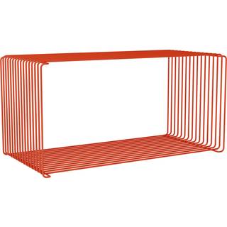 Montana - Panton Wire Extended hylde, dybde 34,8 cm - Rosehip - Reolsystem - Verner Panton - RØD - Metal