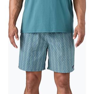 Patagonia Mens Baggies Longs - 7 in. Kaleidoscope: Still Blue, L