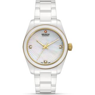 Swiss Military Hanowa SMWLG0005102 Damenuhr Swiss Recruit Lady Ceramic 32mm 5ATM