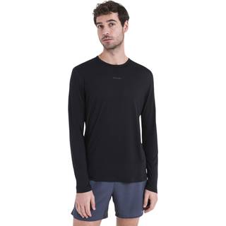 Icebreaker Men's Merino 125 Zoneknit Longsleeve Crewe Black, XL