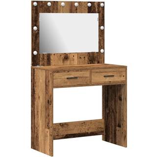 Make-up Bord Gammelt træ 78.5 x 41 x 135 cm Konstrueret træ