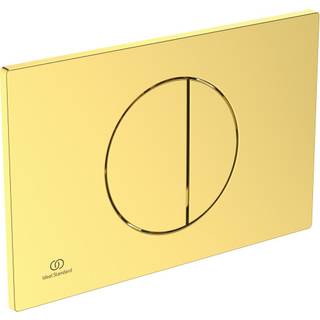 Ideal Standard Oleas mekanisk kontrolplade, brushed gold, 230 x 150 mm