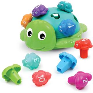 Læringsressourcer Seymour De tællingsformer havskildpadde Travel Toys Preschool Learning Activity Sortering og stabling Legetøj påskekurv Legetøj