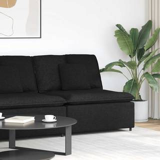 Modulopbygget Sofaarmlænsendemodul Med Hynder 100 Cm - Sort / centre sofa