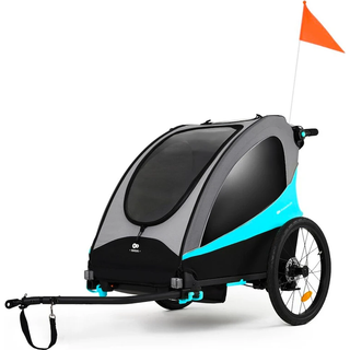 Kinderkraft Nava Cykelanhænger, Hawaiian Blue