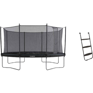 Trampolin North Pioneer Oval / 4,2 m x 2,9 m / Trampolin + Stige