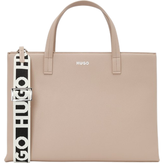 Hugo Bel Håndtaske beige