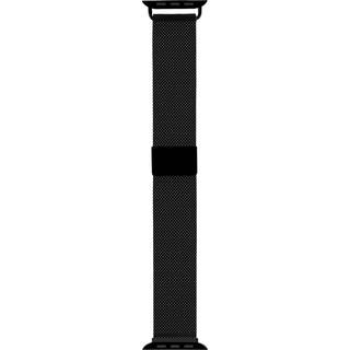 Sandstrøm Apple Watch mesh-rem 42-49 mm (sort)