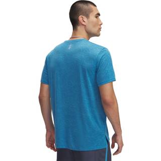 Under Armour Launch Camo Men's Short Sleeve Ether Blue / Reflective L