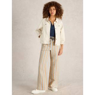 White Stuff White Stuff Cream Belle Blend Trousers