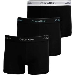 3 Pack Boxer Briefs - Icon Cotton Stretch - Black - S
