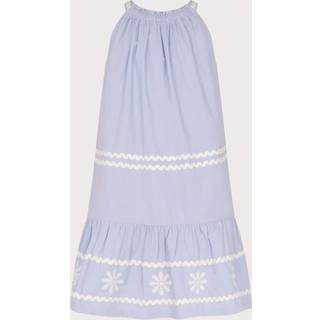 Monsoon Monsoon Blue Amalfi Floral Ricrac Sleeveless Dress