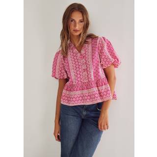 Noella Bluse - Lorraine - Pink Sugar
