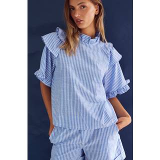 Noella Bluse - Lesly - Blue Stripe