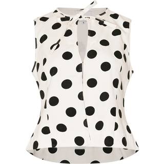 Noella Leni Blouse Carmella White Print