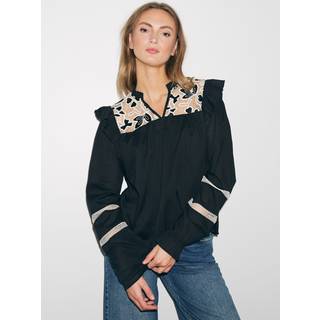 Noella Bluse - Salba - Black